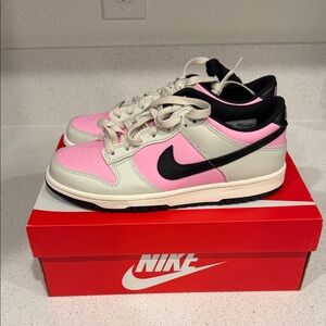 Nike Pink and Black Athletic Shoes